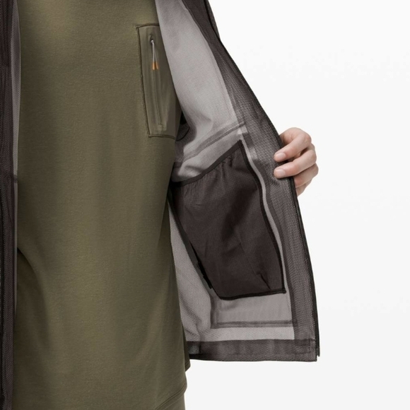 Lululemon-Lab Men's Saura Jacket Black Granite-Size Small - Picture 5 of 17